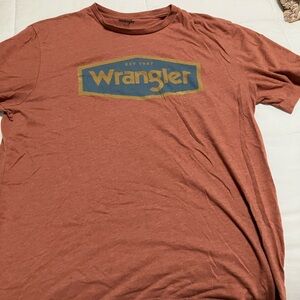Wrangler Men's Rust Graphic Tee